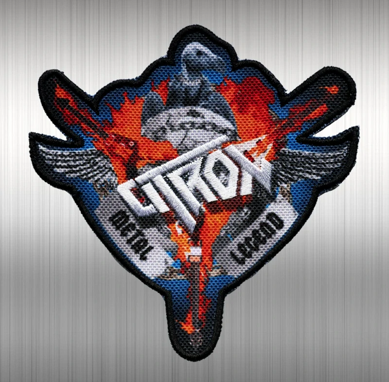 Nášivka CITRON Metal legend výřez